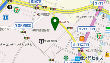 ファミリーマート 虎ノ門アルセアタワー店の地図画像
