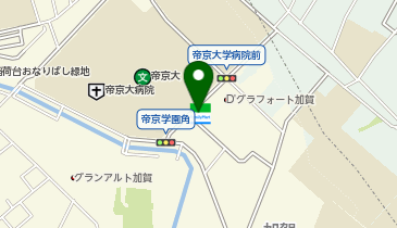 ファミリーマート 帝京大学病院前店の地図画像