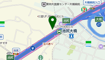 ファミリーマート 池尻大橋店の地図画像