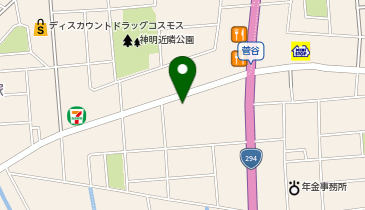 ファミリーマート 下館菅谷店の地図画像