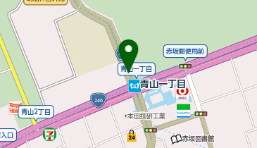 ファミリーマート 青山一丁目駅店の地図画像