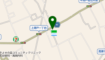 ファミリーマート 清瀬上清戸店の地図画像