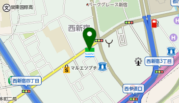 ファミリーマート 西新宿三丁目店の地図画像