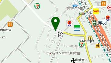ファミリーマート 赤羽並木通り店の地図画像