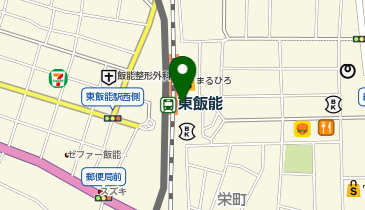 ファミリーマート まるひろ飯能店の地図画像