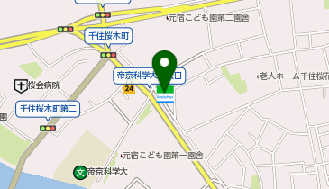 ファミリーマート タジマ千住元町店の地図画像