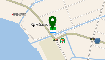 ファミリーマート 北河口湖店の地図画像