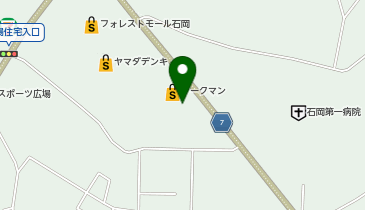 ファミリーマート 石岡第一病院前店の地図画像