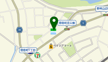 ファミリーマート 足利借宿町店の地図画像