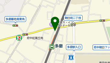 ファミリーマート 府中紅葉丘店の地図画像