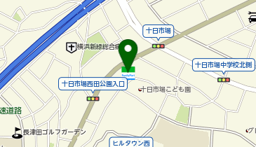 ファミリーマート 十日市場店の地図画像