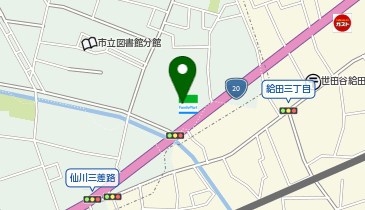 ファミリーマート 調布緑ヶ丘店の地図画像