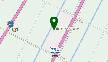 ファミリーマート 道の駅ひたちおおた店の地図画像