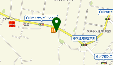 ファミリーマート 白山二丁目店の地図画像