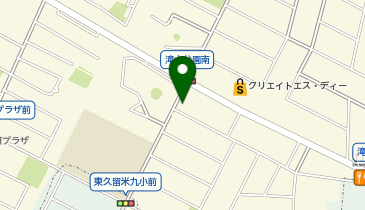 ファミリーマート 滝山中央通り店の地図画像