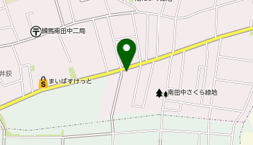 ファミリーマート 練馬南田中一丁目店の地図画像
