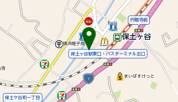 ファミリーマート 保土ケ谷駅西口店の地図画像