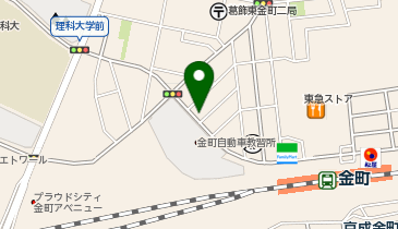 ファミリーマート 金町理科大学通り店の地図画像