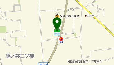 ファミリーマート 長野しののい店の地図画像