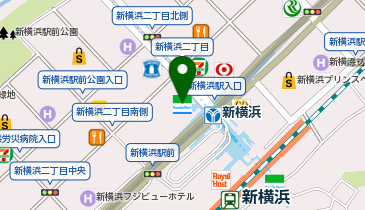ファミリーマート 新横浜駅前店の地図画像