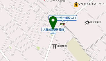 ファミリーマート 相模原大野台店の地図画像