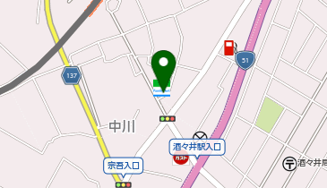 ファミリーマート 酒々井駅前店の地図画像