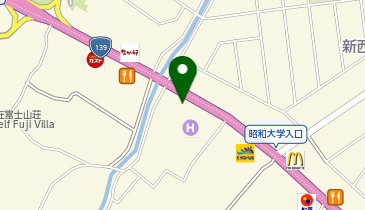 ファミリーマート 河口湖インター店の地図画像