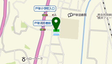 ファミリーマート 横浜戸塚小前店の地図画像