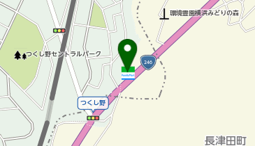 ファミリーマート 緑つくし野店の地図画像