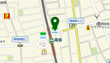 ファミリーマート 高坂駅東口店の地図画像
