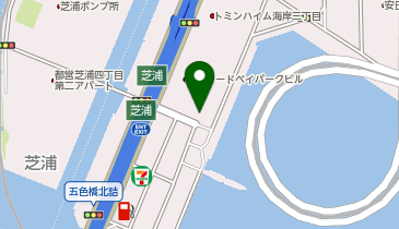 ファミリーマート オンワードベイパークビル店の地図画像