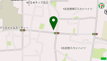 ファミリーマート 足立中央本町四丁目店の地図画像