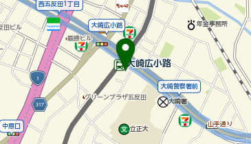 ファミリーマート 大崎広小路駅前店の地図画像
