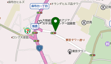 ファミリーマート 東京タワー通り店の地図画像