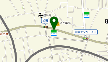 ファミリーマート 所沢旭町店の地図画像