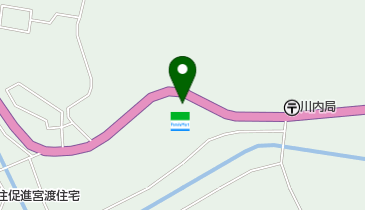 ファミリーマート かわうち屋店の地図画像