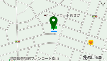 ファミリーマート 郡山安積町長久保店の地図画像