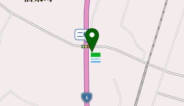 ファミリーマート 楢葉町上繁岡店の地図画像