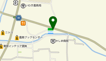 ファミリーマート かしま病院前店の地図画像
