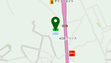 ファミリーマート 郡山インター店の地図画像