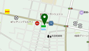 ファミリーマート 福島駅西口店の地図画像