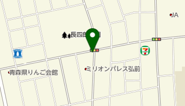 ファミリーマート 弘前城東中央三丁目店の地図画像