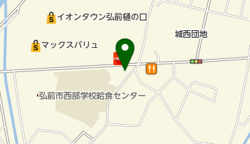 ファミリーマート 弘前茜町三丁目店の地図画像