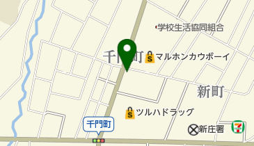 ファミリーマート 新庄千門町店の地図画像