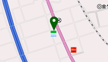 ファミリーマート 金ケ崎西根店の地図画像