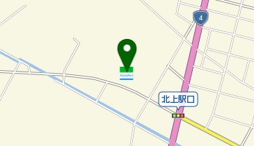 ファミリーマート 北上町分西店の地図画像