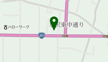 ファミリーマート 水沢東中通り店の地図画像