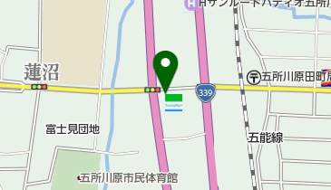 ファミリーマート 五所川原田町店の地図画像