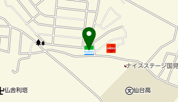 ファミリーマート 仙台国見ケ丘店の地図画像