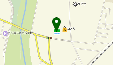 ファミリーマート 米沢通町店の地図画像